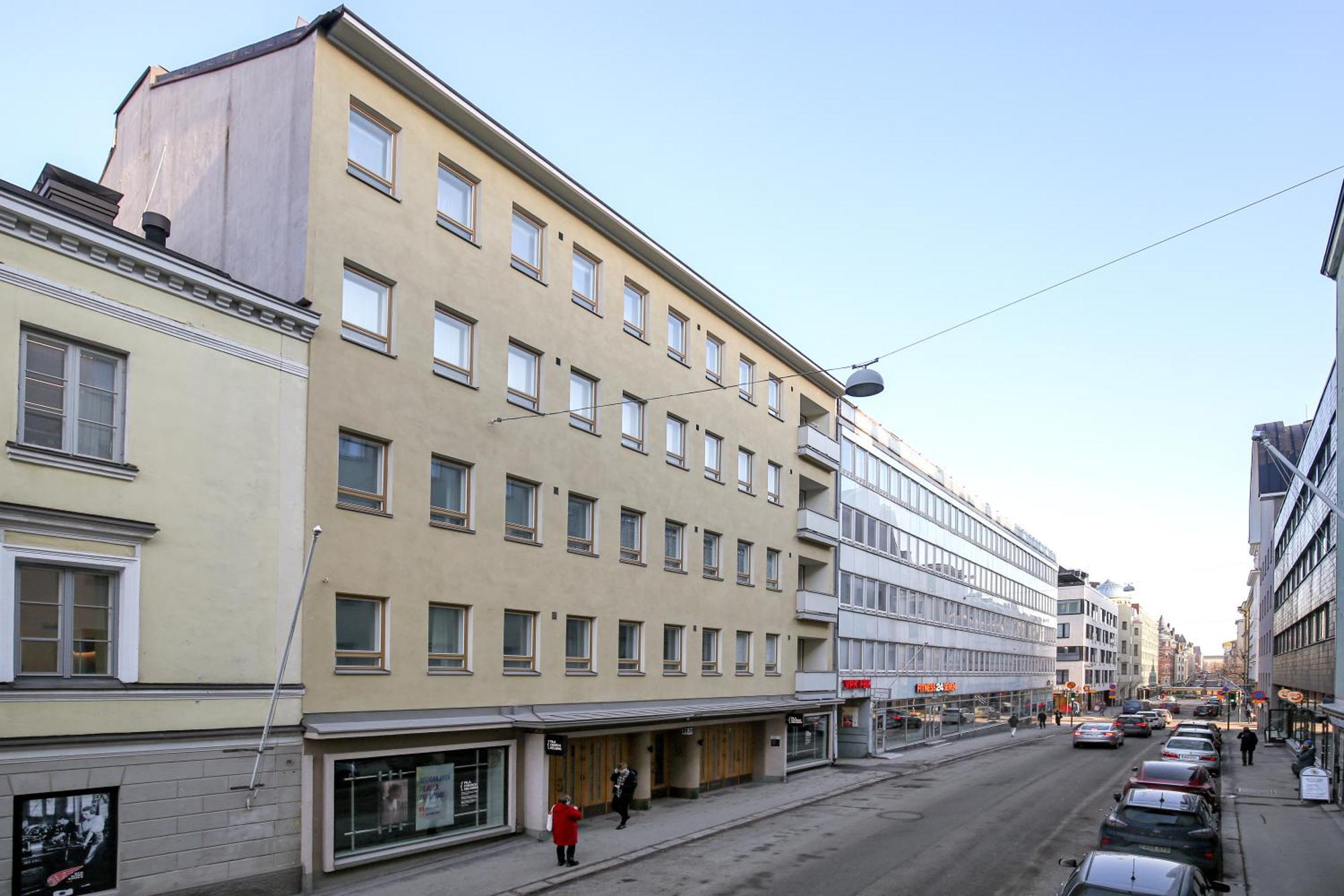 Kotimaailma Apartments Kamppi - Studio For 2 赫尔辛基 外观 照片