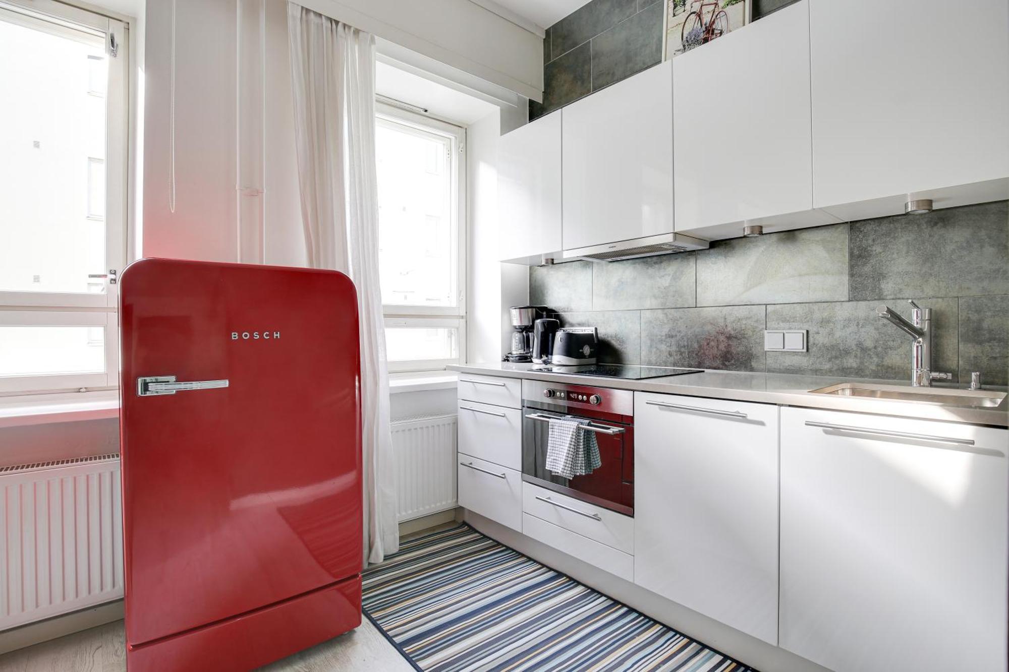 Kotimaailma Apartments Kamppi - Studio For 2 赫尔辛基 外观 照片